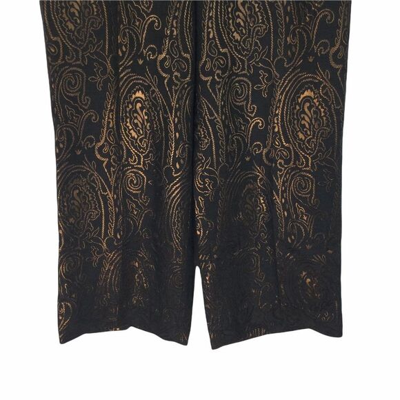 Etcetera Dashing Brown Bronze Metallic Holiday Dress Pants Womens Size 14 NWT - Picture 2 of 9